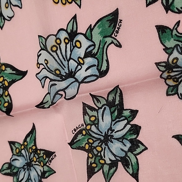 Coach handkerchief Cotton Authentic - Picture 3 of 7